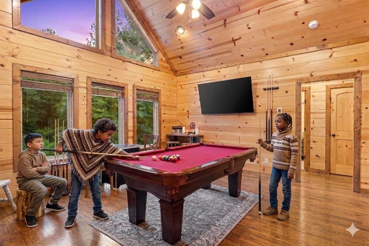 Family Lodge Central with Hot Tub & Games - Photo 5